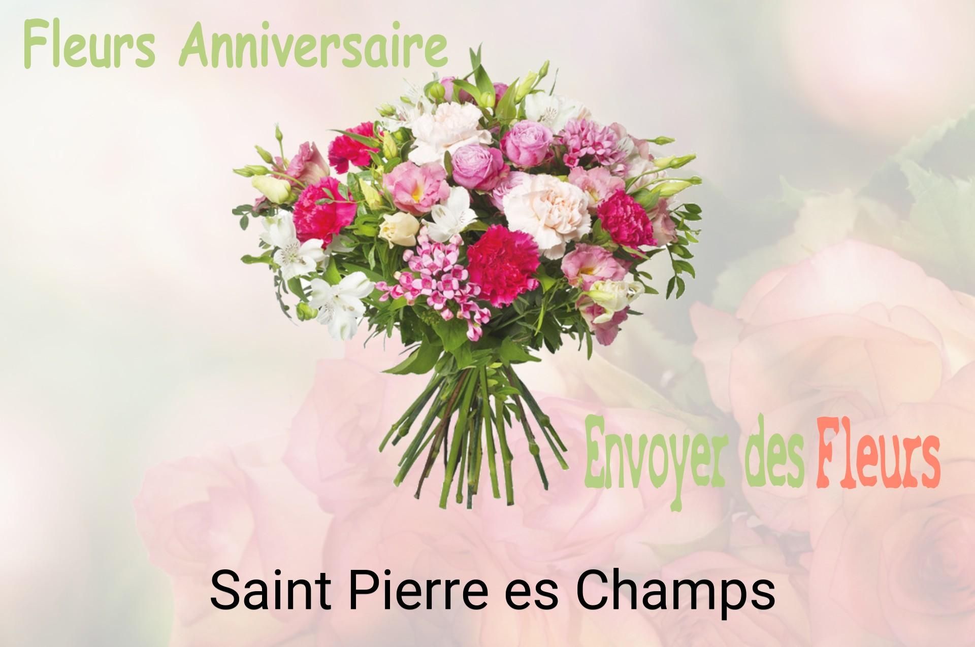 Bouquet de fleurs d’anniversaire livré à Saint-Pierre-es-Champs